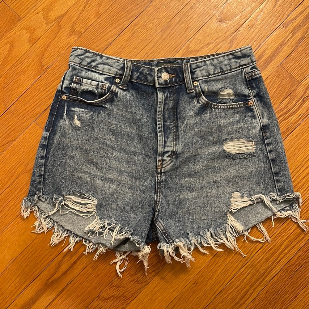 Wild Fable Target Denim Destroyed Shorts